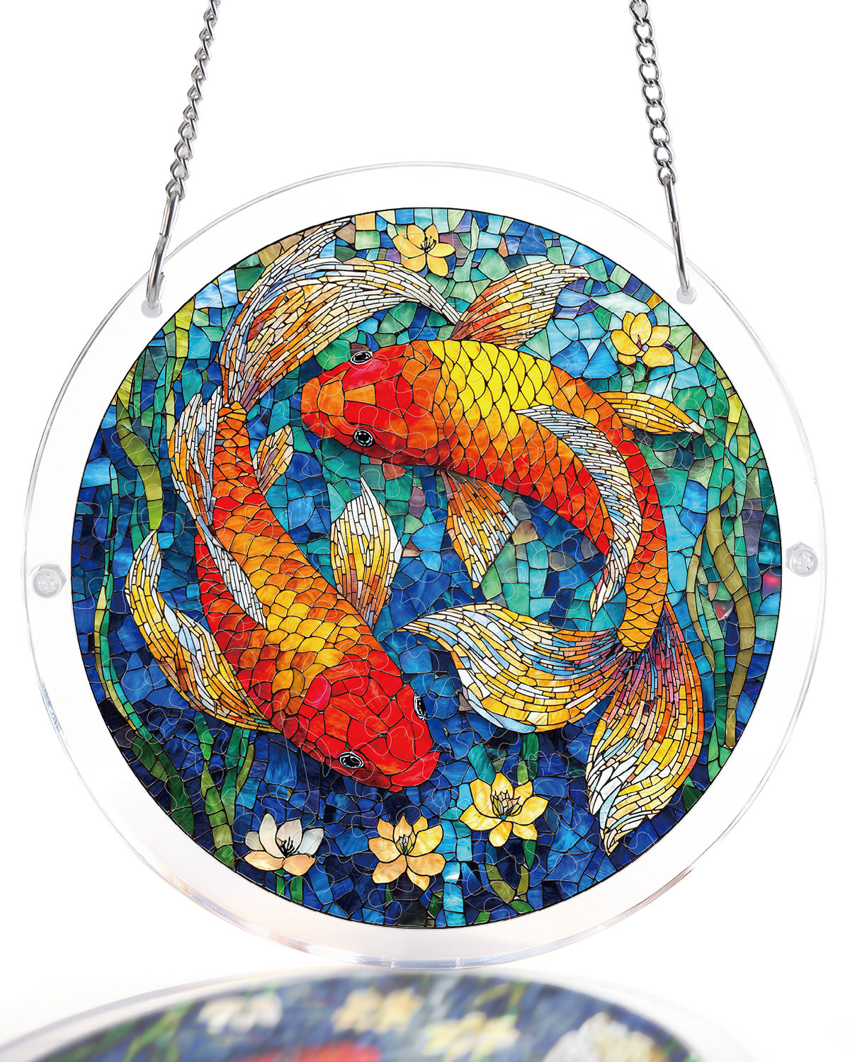 💥May Grand Sale|Up to 60% Off💥Koi Dream Pond Light Suncatcher-Acrylic Window Art