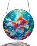 💥May Grand Sale|Up to 60% Off💥Starflame Goldfish Light Suncatcher-Acrylic Window Art