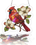 💥May Grand Sale|Up to 60% Off💥Magnolia Cardinal Light Suncatcher-Acrylic Window Art