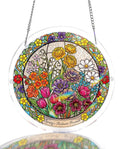 💥May Grand Sale|Up to 60% Off💥Acrylic Jigsaw Puzzle Suncatcher - Spring Blossoms