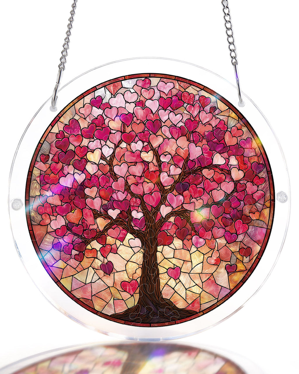 💥May Grand Sale|Up to 60% Off💥Branches of Love Light Suncatcher-Acrylic Window Art