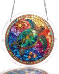 💥May Grand Sale|Up to 60% Off💥Stained Glass Sea Turtle Light Suncatcher-Acrylic Window Art