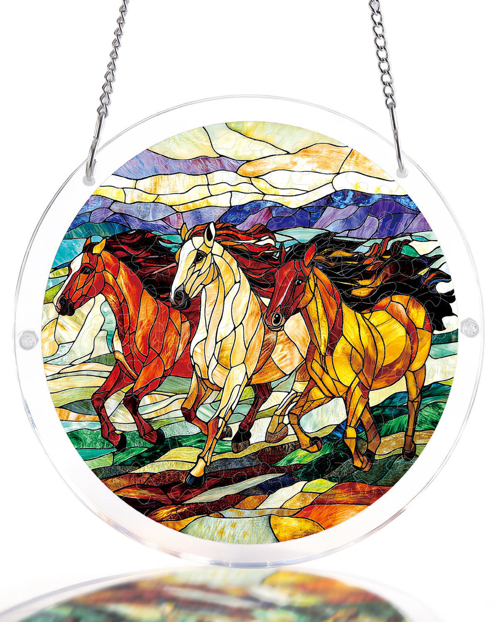 💥May Grand Sale|Up to 60% Off💥Wild Gallop Light Suncatcher-Acrylic Window Art