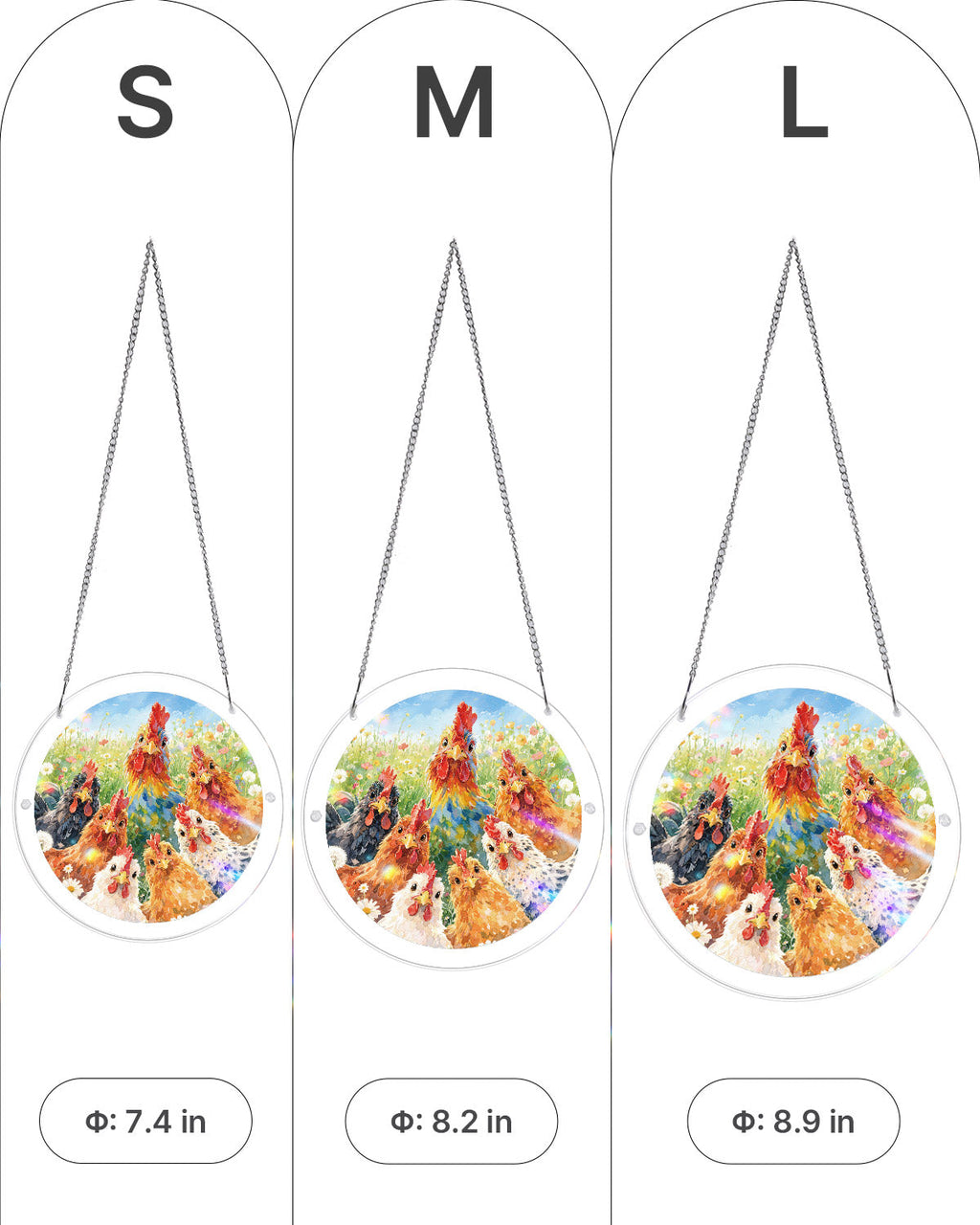 💥May Grand Sale|Up to 60% Off💥Morning in Bloom Light Suncatcher-Acrylic Window Art