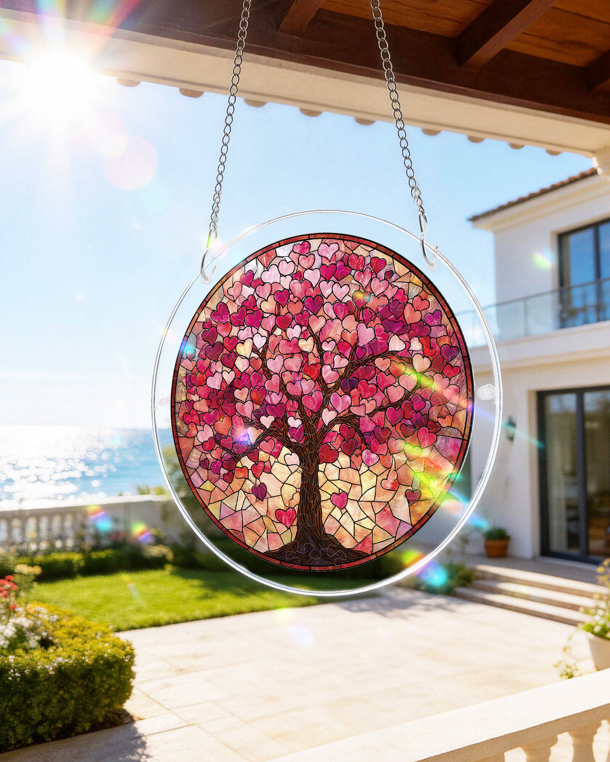 💥May Grand Sale|Up to 60% Off💥Branches of Love Light Suncatcher-Acrylic Window Art