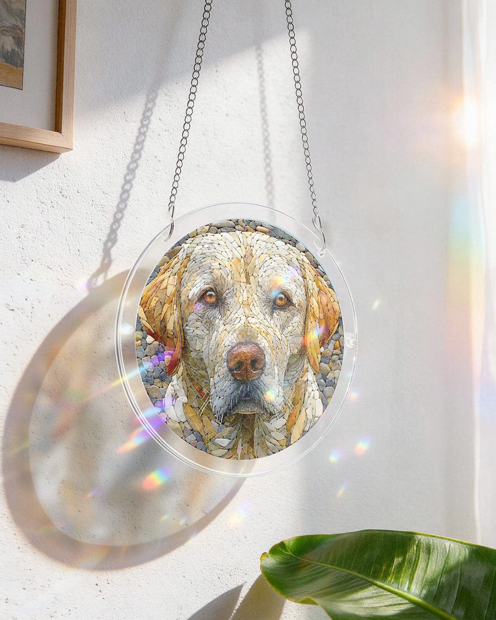 💥May Grand Sale|Up to 60% Off💥Stone Dog Light Suncatcher-Acrylic Window Art