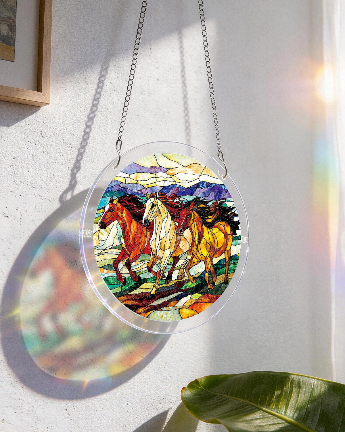 💥May Grand Sale|Up to 60% Off💥Wild Gallop Light Suncatcher-Acrylic Window Art