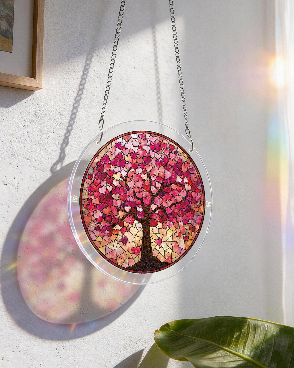 💥May Grand Sale|Up to 60% Off💥Branches of Love Light Suncatcher-Acrylic Window Art