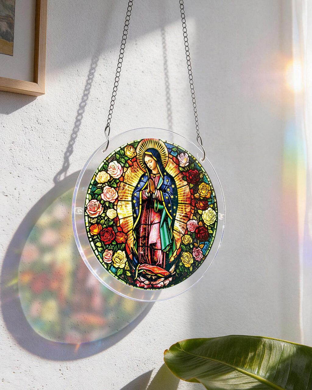 💥May Grand Sale|Up to 60% Off💥Light of Prayer Light Suncatcher-Acrylic Window Art