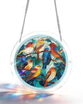 💥May Grand Sale|Up to 60% Off💥Acrylic Jigsaw Puzzle Suncatcher - Glowing Feather Haven