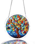 💥May Grand Sale|Up to 60% Off💥Acrylic Jigsaw Puzzle Suncatcher - Tree of Radiant Glass