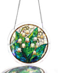 💥May Grand Sale|Up to 60% Off💥Acrylic Jigsaw Puzzle Suncatcher - Secret Lily Valley